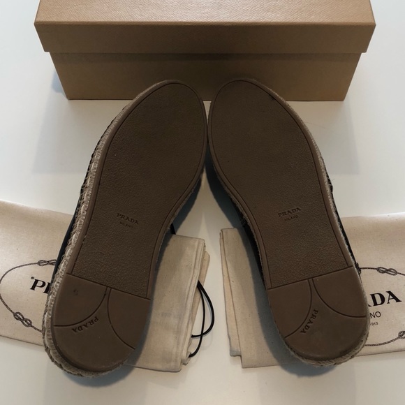 Prada Leather Espadrilles - Picture 5 of 7